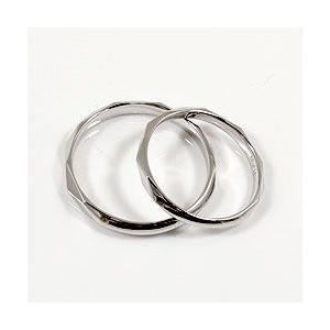 結婚指輪 ひし形カット ペアリング ホワイトゴールドK10 10金 マリッジリング カップル ペア 記念日 刻印対応 プレゼント ギフト 安い お得 受注 爆買の画像