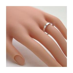 メンズリング クロスメンズリング メンズ リング ゴールド 18金 ホワイトゴールドK18 K18WG クロス 十字架 男性用 指輪 受注 爆買の画像