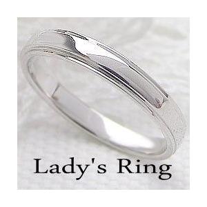 ホワイトゴールドK10 シンプルリング K10WG ピンキーリング 注文製作 プレゼント ギフト 受注