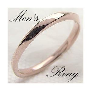 安い購入 ピンクゴールドk10 メンズリング メンズリング Men Sring K10pg 指輪 シンプルライン K10pg 贈り物 贈り物 男性アクセサリー 芽室町 96351293 Studio J Co