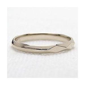 メンズリング ひし形カット 18金 メンズ リング イエローゴールドK18 ゴールド ひし形 ひし形デザイン Men's Ring K18YG 男性用 受注 爆買の画像