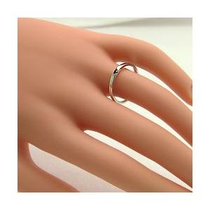メンズリング 一石 ブラックダイヤモンド メンズ リング ブラックダイヤ ホワイトゴールドK18 18金 ゴールド K18WG ストレートリング 受注 爆買の画像