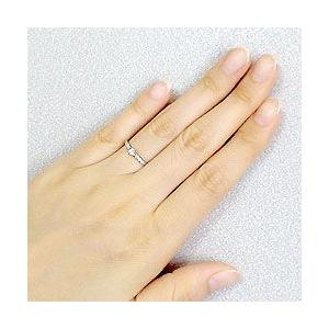指輪 レディース ピンキーリング セブンストーン プラチナ ダイヤモンド リング 0.15ct Pt900 指輪 注文製作 プレゼント ギフト 受注 爆買の画像