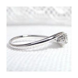 指輪 レディース ピンキーリング セブンストーン ダイヤモンド リング 0.16ct ホワイトゴールドK18 指輪 注文製作 プレゼント ギフト 受注 爆買の画像