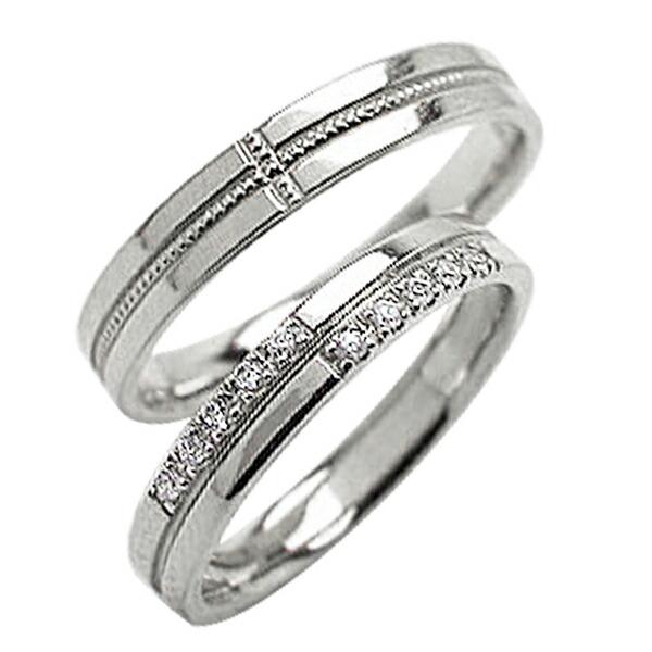 お歳暮 結婚指輪 クロス ダイヤモンド ミル打ち マリッジリング ホワイトゴールドk10 ペアリング 十字架 2本セット 1 ジュエリーアイ 通販 Yahoo ショッピング 柔らかい Www Skylanceronline Com