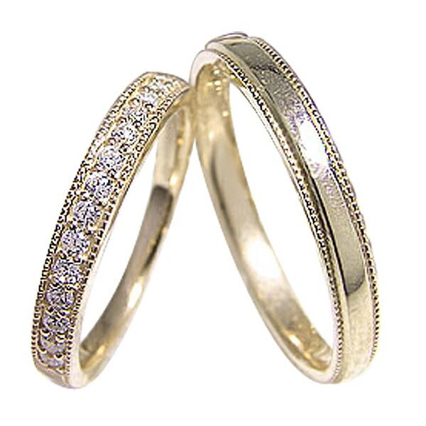 Jewelry i（ジュエリーアイ） 結婚指輪 エタニティリング ミル打ち 