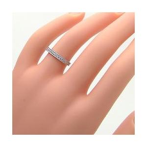 結婚指輪 ミル打ち エタニティリング ペアリング ホワイトゴールドK10 マリッジリング カップル 安い 注文製作 プレゼント ギフト 受注 爆買の画像