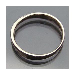 クロスメンズリング ピンクゴールドK18 指輪 K18PG Men'sring 誕生日 アクセサリー オシャレ 受注 爆買の画像