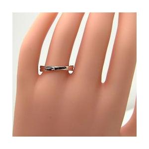 Jewelry i（ジュエリーアイ） クロスメンズリング ピンクゴールドK10