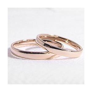 結婚指輪 平甲丸 2.5mm 3mm幅 ペアリング イエローゴールドK10 マリッジリング 10金 カップル 安い 注文製作 プレゼント ギフト 受注 爆買の画像