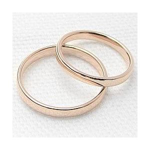 結婚指輪 平甲丸 2.5mm 3mm幅 ペアリング イエローゴールドK10 マリッジリング 10金 カップル 安い 注文製作 プレゼント ギフト 受注 爆買の画像