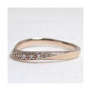 Jewelry i（ジュエリーアイ） ダイヤモンドリング ピンクゴールドK18