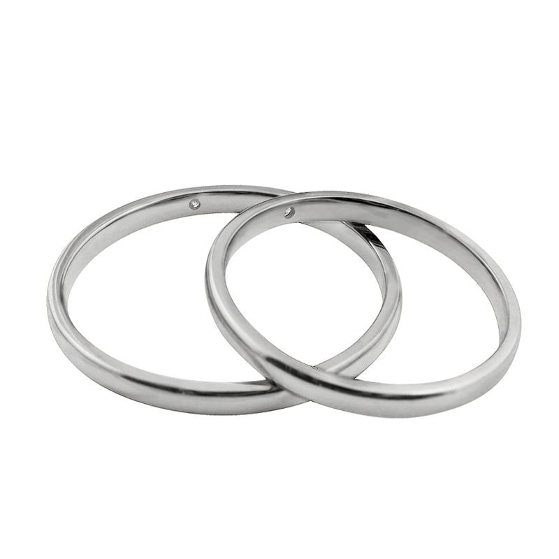 結婚指輪 一粒ダイヤ ダイヤモンド ペアリング プラチナ マリッジリング Pt900 シンプル 結婚指輪 カップル 安い 注文製作 プレゼント ギフト 受注 爆買の画像