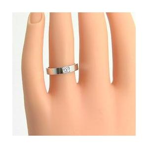 結婚指輪 プラチナ 一粒ダイヤモンド ブラックダイヤモンド ペアリング Pt900 マリッジリング カップル 安い 注文製作 プレゼント ギフト 受注 爆買_3