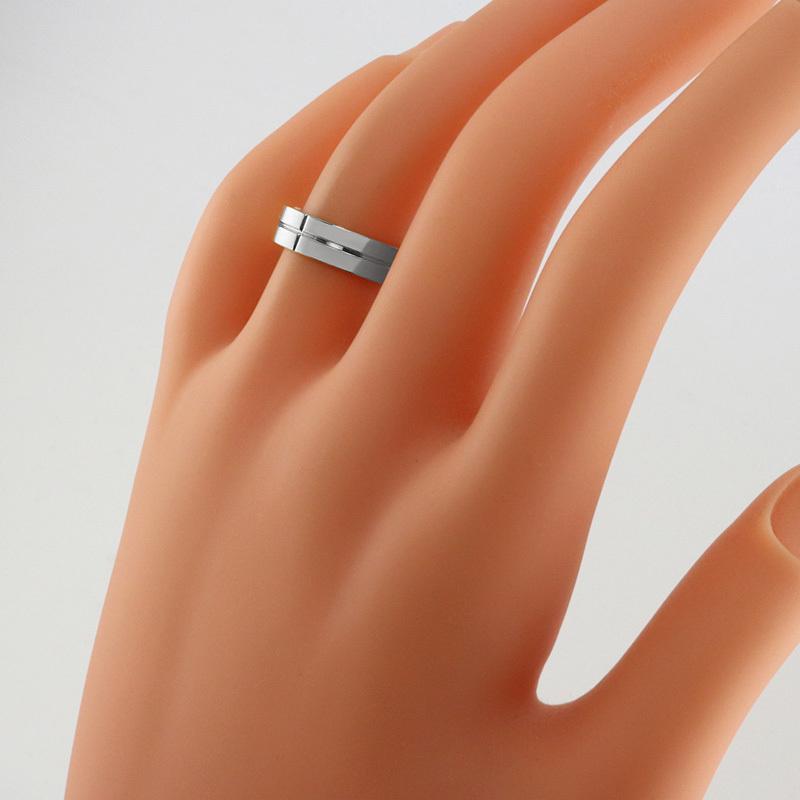 プラチナ900 クロスデザイン リング１２号 ☆値下げ☆未使用☆プラチナ900 クロスデザインリング Pt900 リング