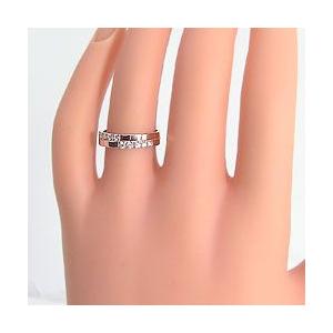 結婚指輪 クロス ダイヤモンド ブラックダイヤモンド 18金 ペアリング ピンクゴールドK18 ホワイトゴールドK18 マリッジリング ボーナス プレゼント 受注 爆買_3