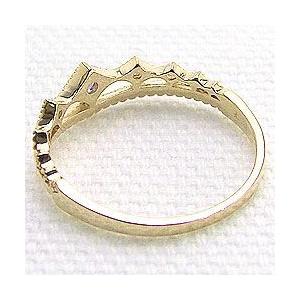 タンザナイト k10YG リング12号 タンザナイト リング 指輪 1.0ct K10WG/K10YG 12月 誕生石