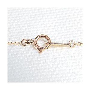 Jewelry i ハート ペンダント 一粒 カラーストーン ネックレス K18WG  