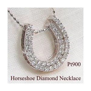 Jewelry i（ジュエリーアイ） 馬蹄 ネックレス ダイヤモンド ホース 