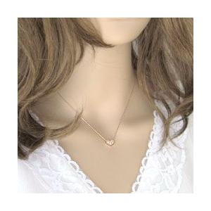 ネックレス レディース ハートネックレス パヴェ ダイヤモンド ペンダント 18金 イエローゴールドK18 注文製作 プレゼント ギフト 受注 爆買の画像
