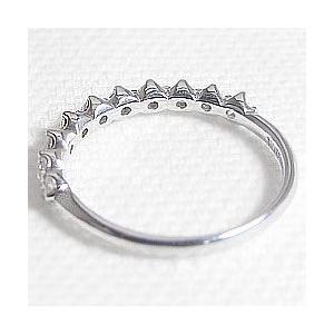 指輪 レディース ピンキーリング エタニティリング ダイヤモンド 10石 0.30ct ホワイトゴールドK18 指輪 注文製作 プレゼント ギフト 受注 爆買の画像