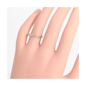 結婚指輪 ダイヤモンド オリジナル マリッジリング ゴールドK10 ペアリング 受注 爆買の画像