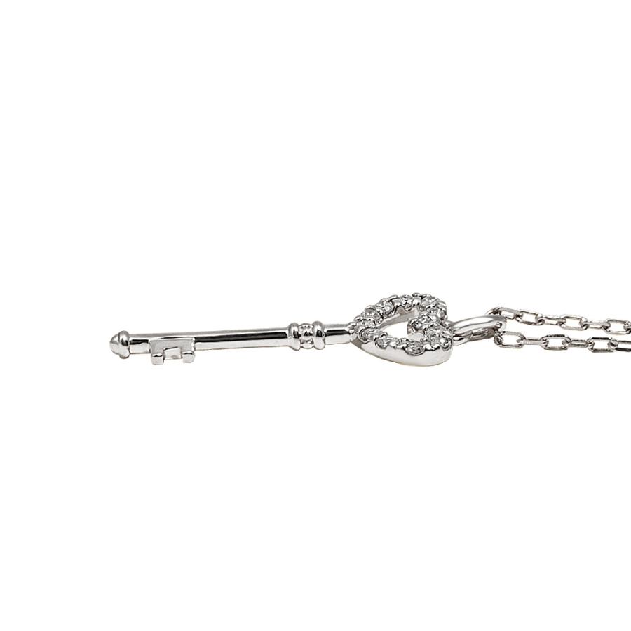 Jewelry i（ジュエリーアイ） ネックレス プラチナ キー ネックレス 