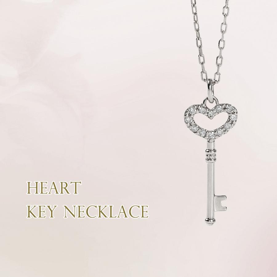 Jewelry i（ジュエリーアイ） ネックレス プラチナ キー ネックレス 