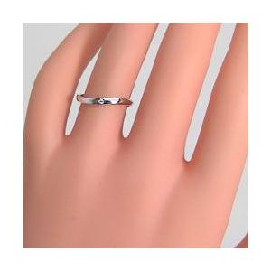 結婚指輪 プラチナ 一粒ダイヤモンド ペアリング Pt900 マリッジリング カップル 安い 注文製作 プレゼント ギフト 受注 爆買の画像