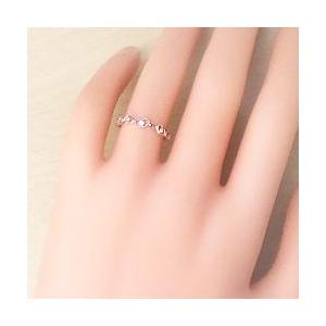 ピンキー　ダイヤモンドリング　k18 ピンクゴールド 1号 Jewelry i 指輪 レディース ピンキーリング ダイヤモンド 18金 1号