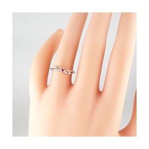 指輪 レディース ピンキーリング リボンカラーストーンリング 指輪 18金 誕生石 ピンキーリング K18WG K18PG K18YG ring 注文製作 プレゼント ギフト 受注 爆買の画像