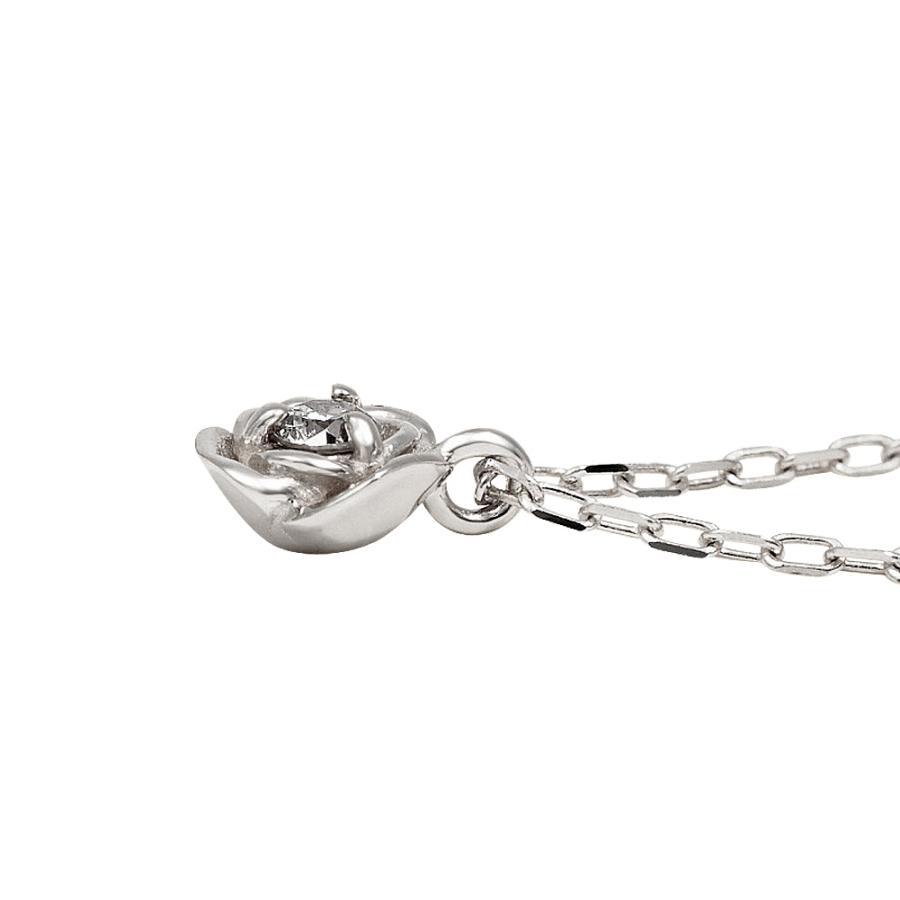 Jewelry i ネックレス レディース ローズネックレス プラチナ Jewelry i ネックレス レディース ローズネックレス プラチナ