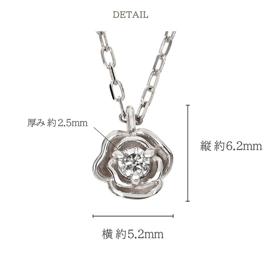 Jewelry i ネックレス レディース ローズネックレス プラチナ Jewelry i ネックレス レディース ローズネックレス プラチナ