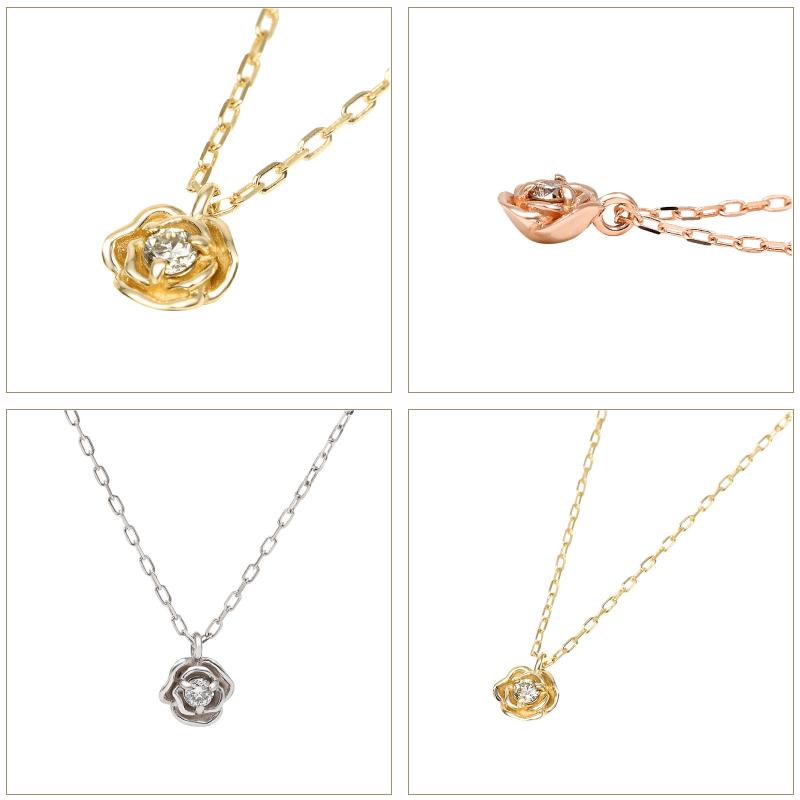 Jewelry i ネックレス レディース ローズネックレス Jewelry i ネックレス レディース ローズネックレス