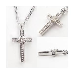 クロス ネックレス プラチナ 十字架モチーフ ペンダント Pt900 Pt850 cross 注文製作 プレゼント ギフト 受注 爆買の画像