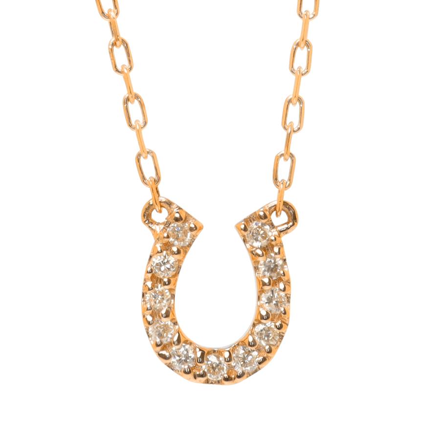 Jewelry i ネックレス レディース 馬蹄 ダイヤモンド ホース