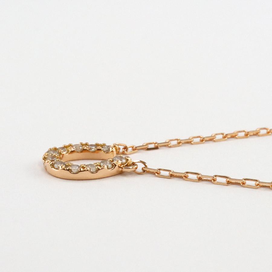 Jewelry i（ジュエリーアイ） ネックレス 馬蹄 ダイヤモンド ホース