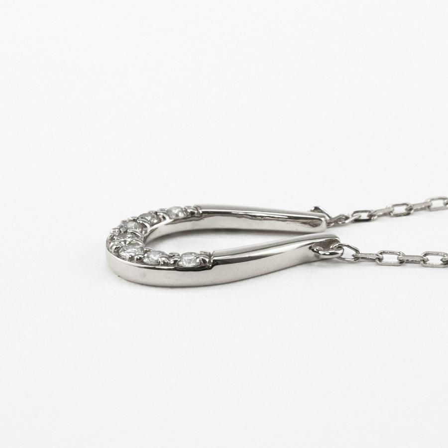 Jewelry i（ジュエリーアイ） 馬蹄 ネックレス ホースシュー プラチナ