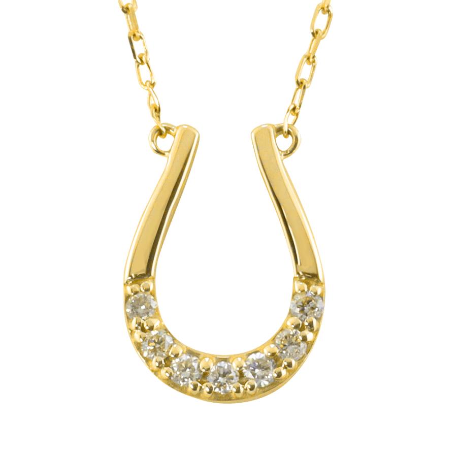 Jewelry i（ジュエリーアイ） 馬蹄 ネックレス ホースシュー 10金 