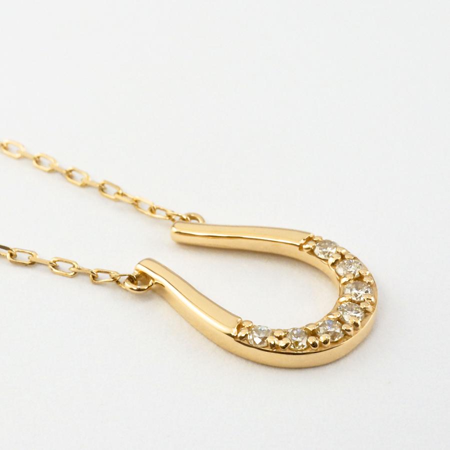 Jewelry i（ジュエリーアイ） 馬蹄 ネックレス ホースシュー 10金 