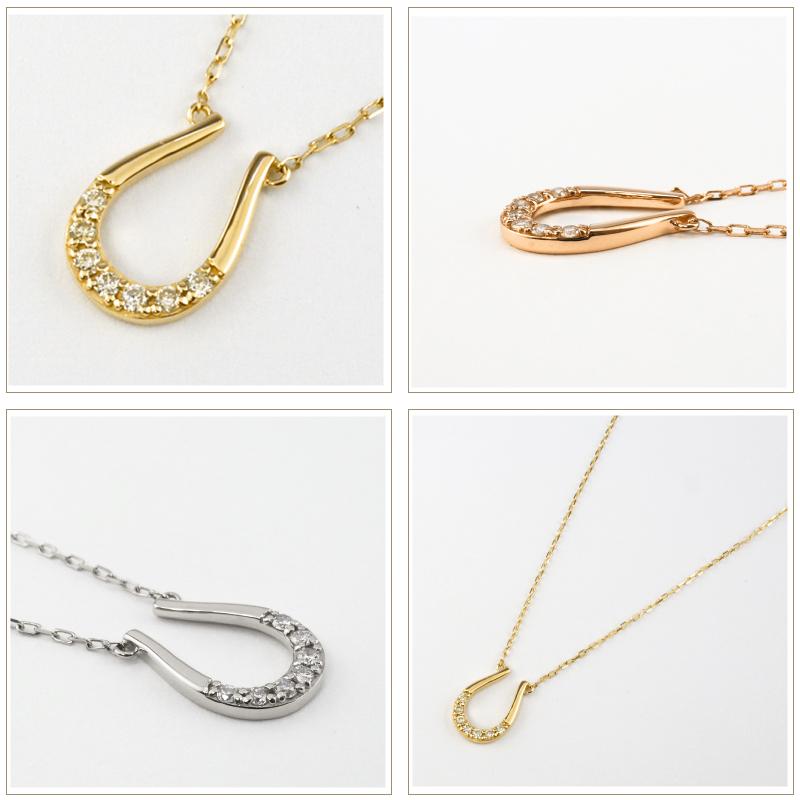 Jewelry i（ジュエリーアイ） 馬蹄 ネックレス ホースシュー 10金