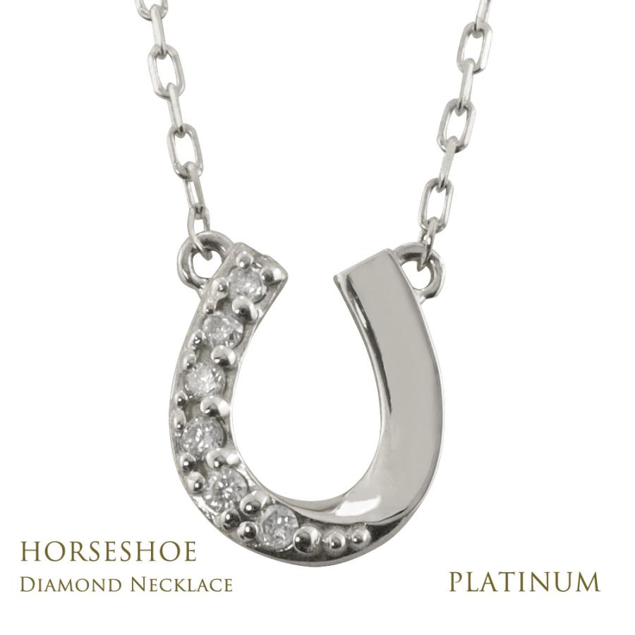Jewelry i ネックレス レディース 馬蹄 ホースシュー プラチナ Jewelry i ネックレス レディース 馬蹄 ホースシュー プラチナ