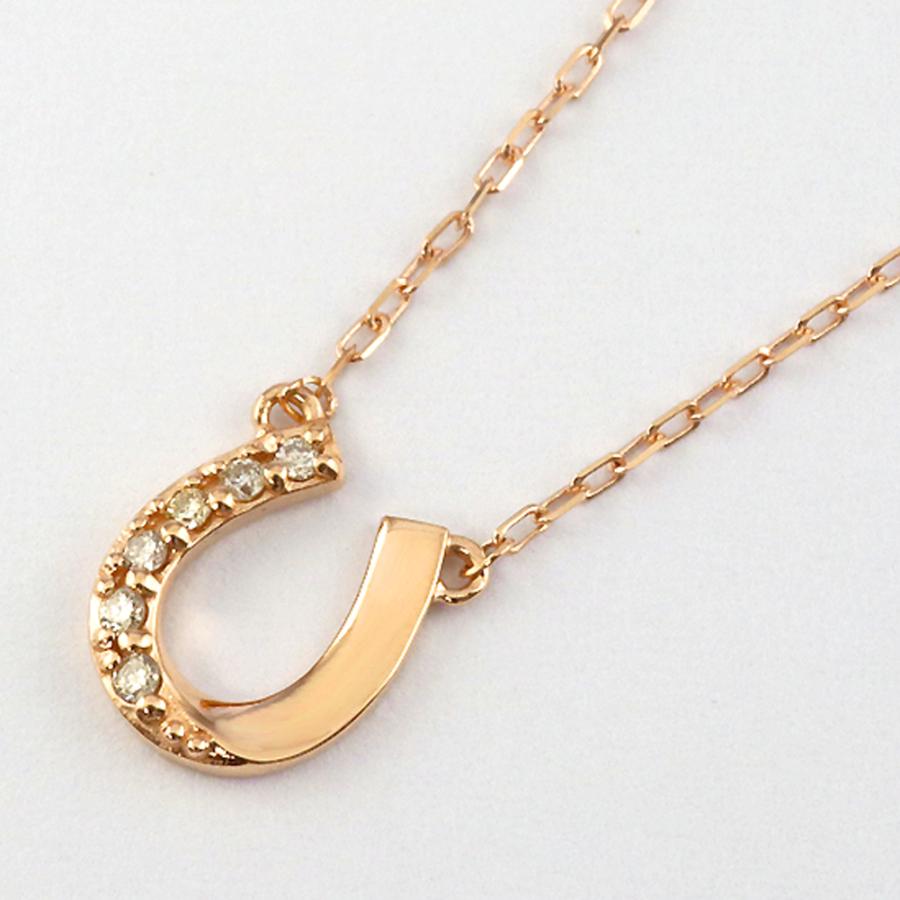 Jewelry i（ジュエリーアイ） 馬蹄 ネックレス ホースシュー 18金