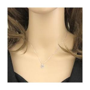 ガーネット ネックレス クローバー モチーフ 四葉 1月誕生石 カラーストーン プラチナ Pt900 Pt850 レディース 注文製作 プレゼント ギフト 受注 爆買の画像