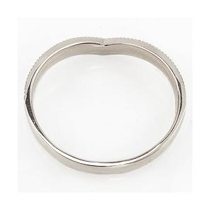 メンズ リング プラチナ メンズリング ミルウチ 加工 Vライン Pt900 men's ring 指輪 シンプル デザイン ネット 注文製作 プレゼント ギフト 受注 爆買の画像