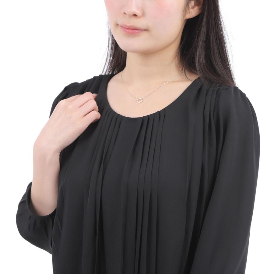 Jewelry i ネックレス レディース ムーンネックレス ダイヤモンド 