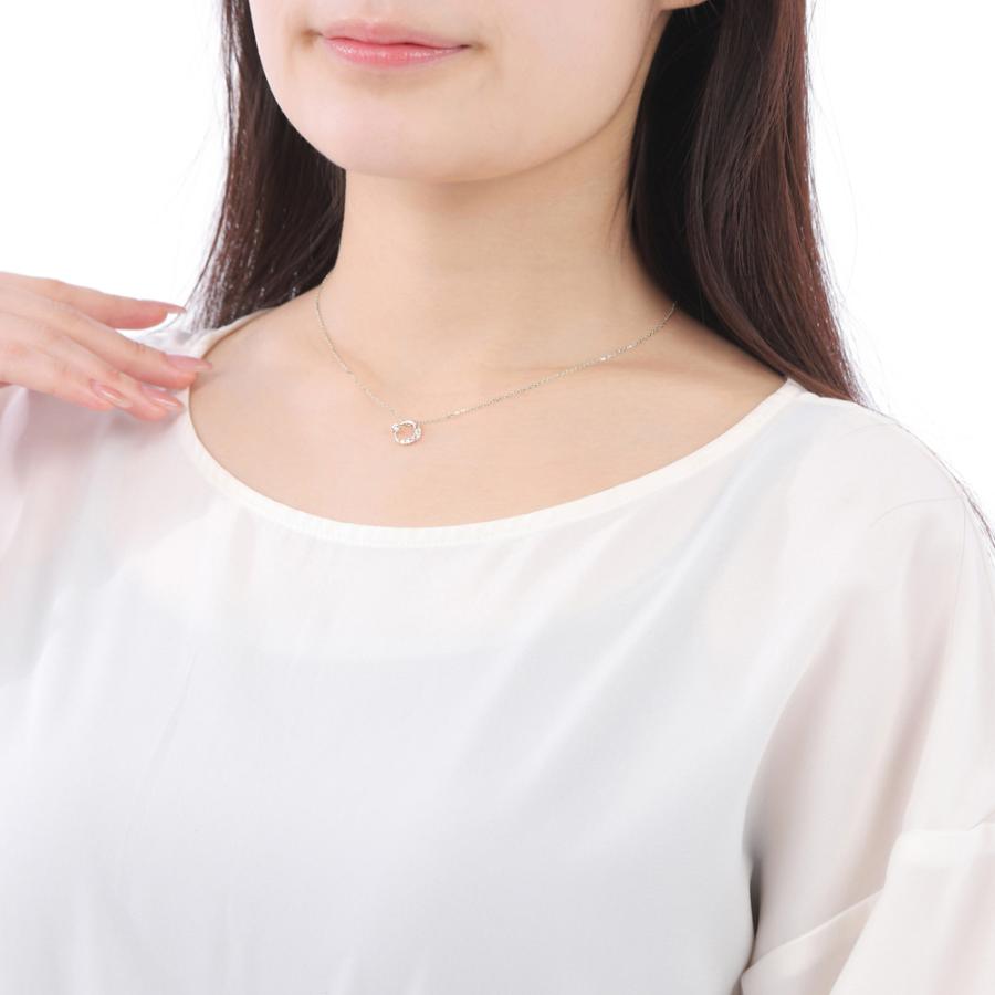 ムーン ネックレス ダイヤモンド プラチナ Pt900 850 7石 ダイヤ 月 モチーフ ペンダント 女性用 注文製作 プレゼント ギフト 受注 爆買_6