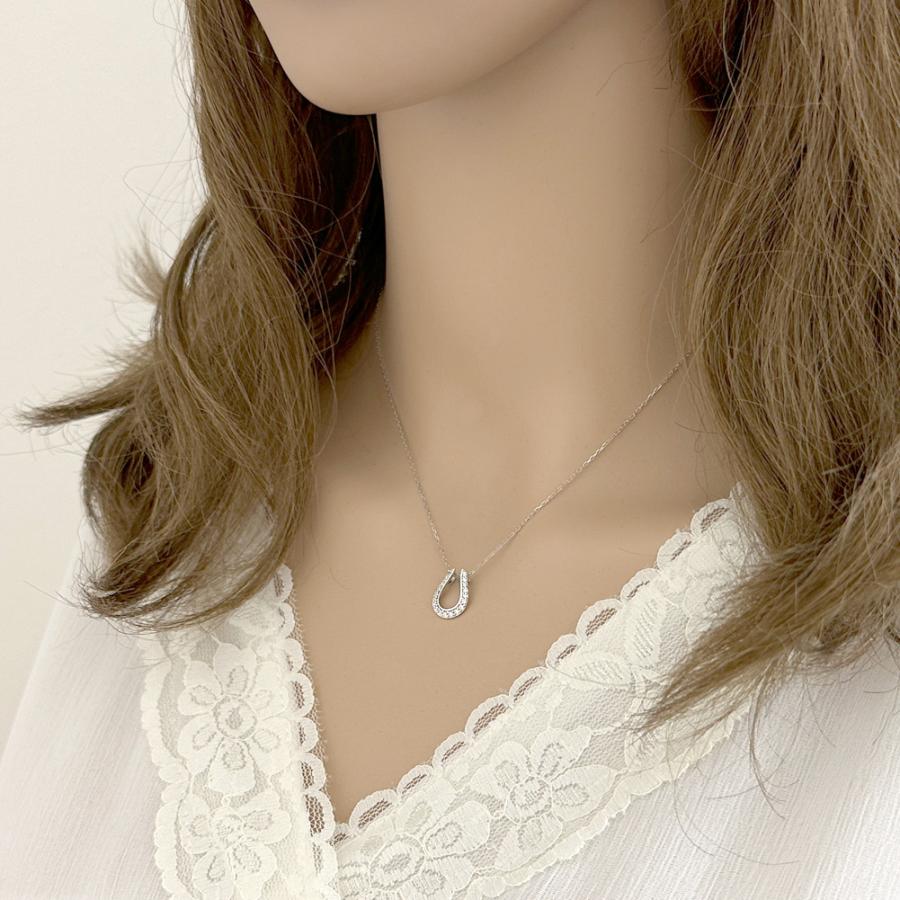 ネックレス 馬蹄 ネックレス ダイヤモンド ホースシュー ペンダント 豪華 18金 レディース ゴールド K18 注文製作 プレゼント ギフト 受注 爆買の画像