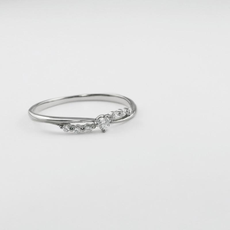 Jewelry i（ジュエリーアイ） 指輪 レディース ピンキーリング