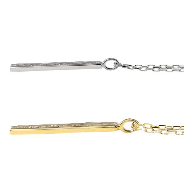 ペアネックレス 10金 2個セット ダイヤモンド ペンダント ダイヤネックレス 刻印 文字入れ ゴールド K10 シンプル 大人 カップル 注文製作 受注 爆買の画像